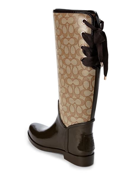 coach rain boots cheap|buy coach rain boots online.